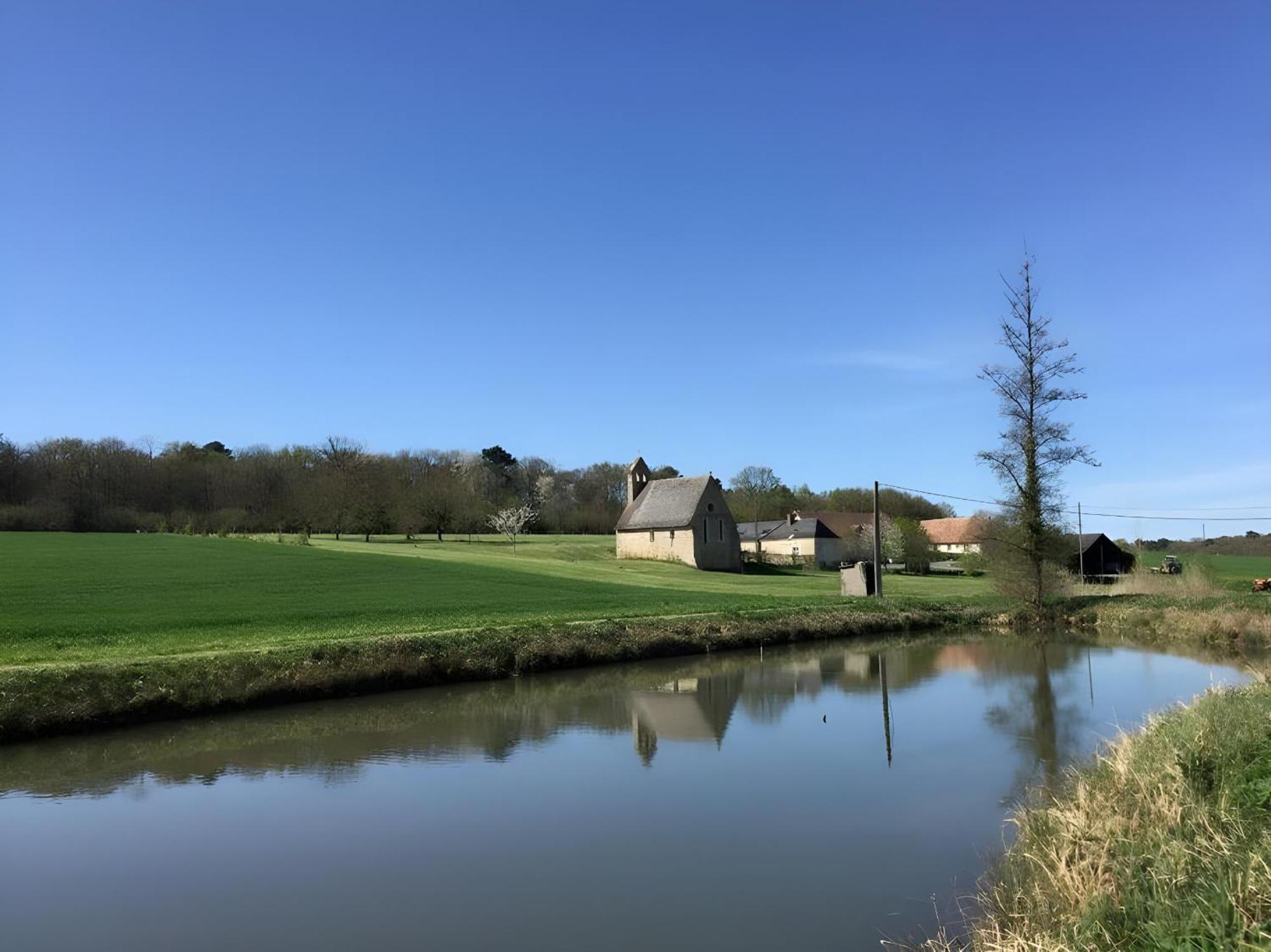 Вілла La Chapelle - Campagne - 8Pers - Reve Au Mans Thoree-les-Pins Екстер'єр фото