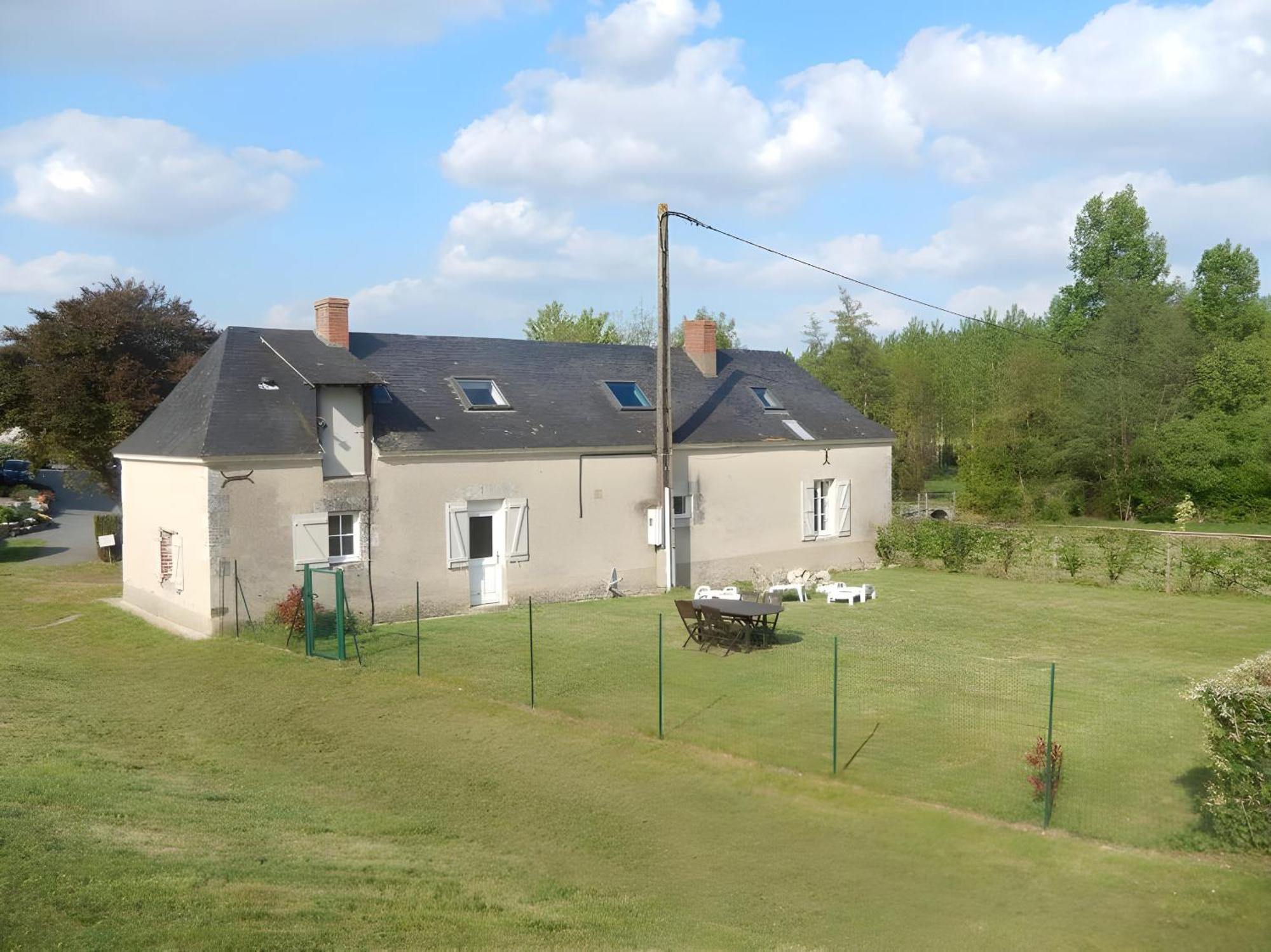 Вілла La Chapelle - Campagne - 8Pers - Reve Au Mans Thoree-les-Pins Екстер'єр фото